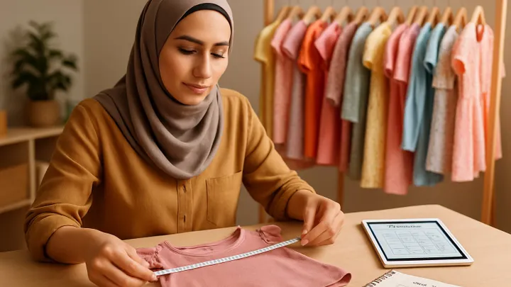 تفاوت سایزبندی برندهای مختلف پوشاک دخترانه و اهمیت جدول سایز لارا